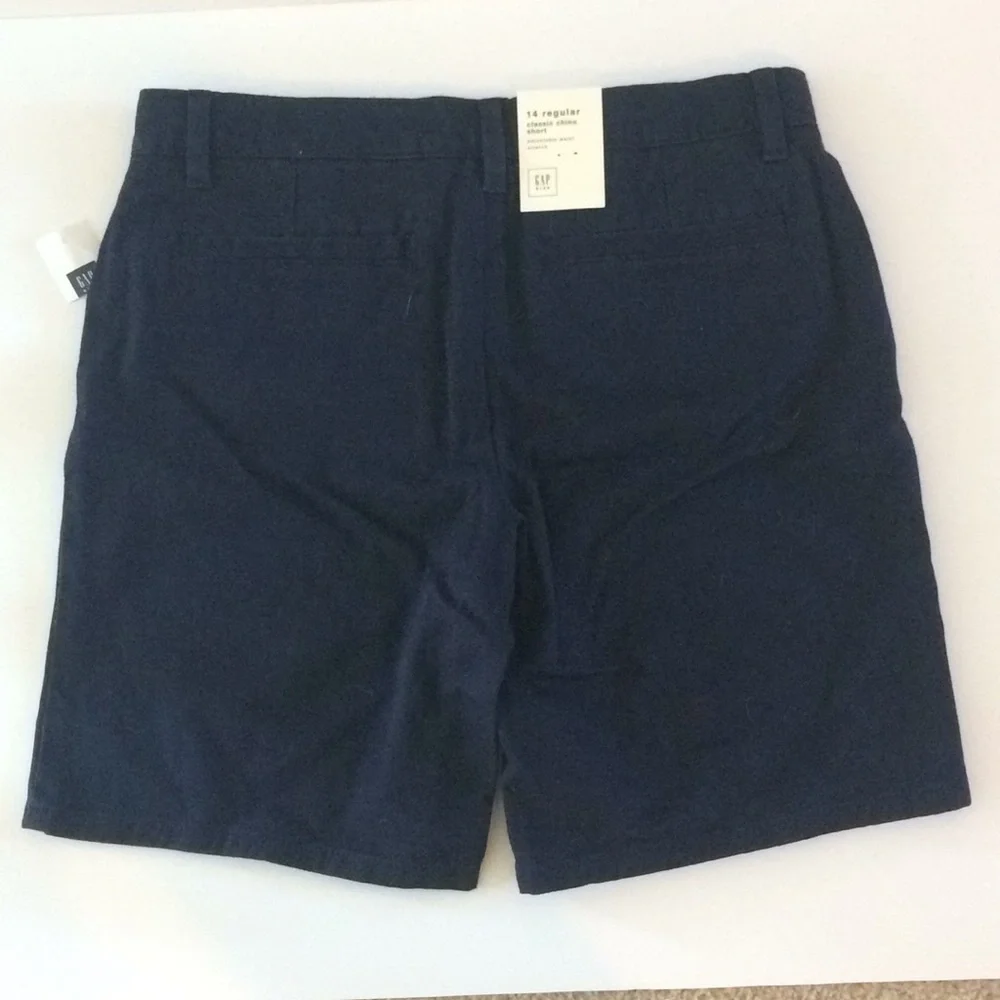 Gap Kids Navy Blue Classic Chino Bermuda‎ Shorts